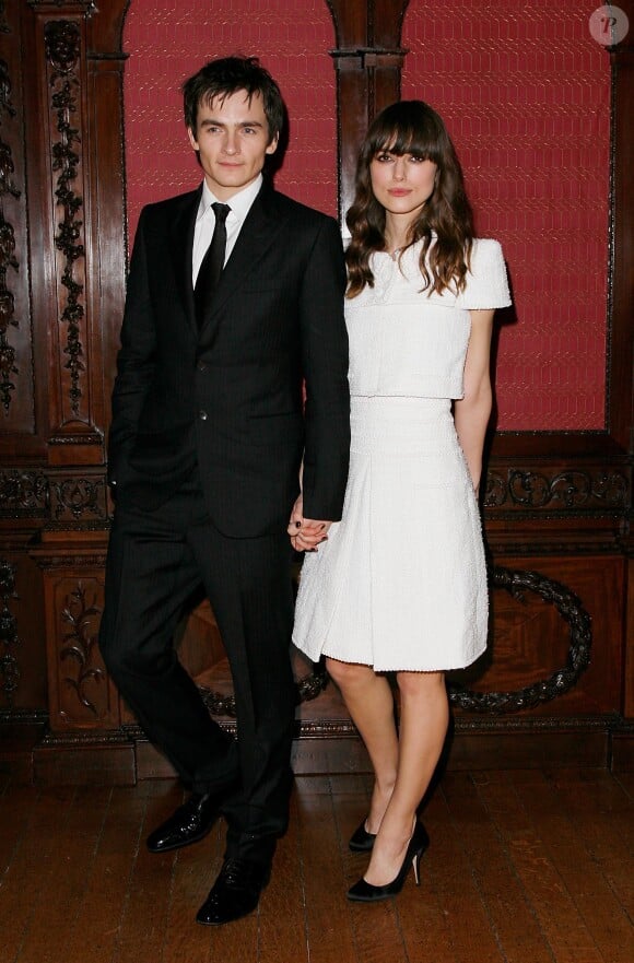 Rupert Friend et Keira Knightley à Londres le 3 mars 2009