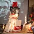  Fr&eacute;d&eacute;ric Beigbeder - Soir&eacute;e des 20 ans du prix de Flore au Caf&eacute; de Flore &agrave; Paris le 13 novembre 2014. 