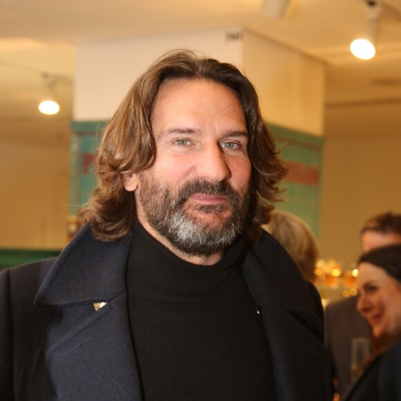 Exclusif - Frédéric Beigbeder - Cocktail au "Lafayette Maison" après le coup d'envoi des illuminations de Noël des Galeries Lafayette par Jerry Hall à Paris, le 5 novembre 2014.