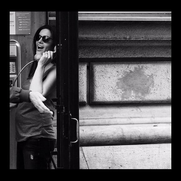 Lara Micheli, la femme de Frédéric Beigbeder est enceinte / photo postée sur le compte Instagram de la jeune mannequin.