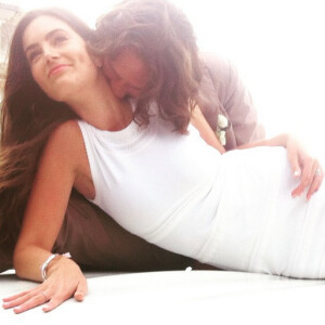 Lara Micheli, la femme de Frédéric Beigbeder est enceinte / photo postée sur le compte Instagram de la jeune mannequin.
