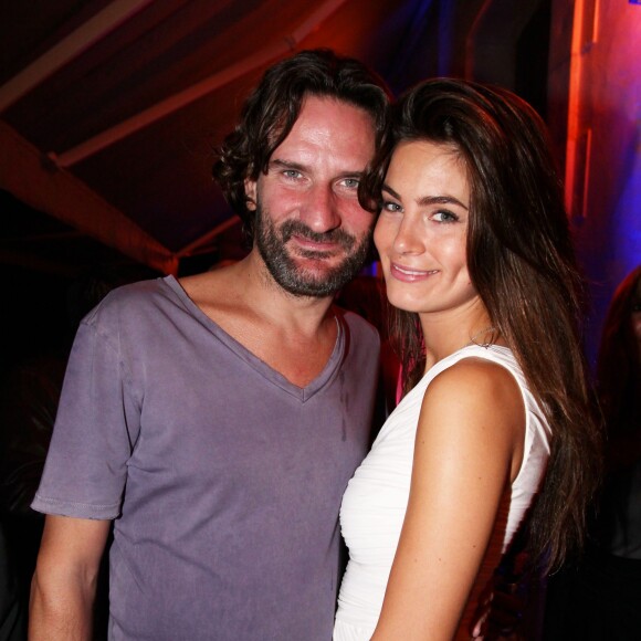 Frédéric Beigbeder et sa compagne Lara le 23 septembre 2011 à Pau  