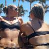 Lindsey Vonn, blessée et en vacances avec des amies - août 2015