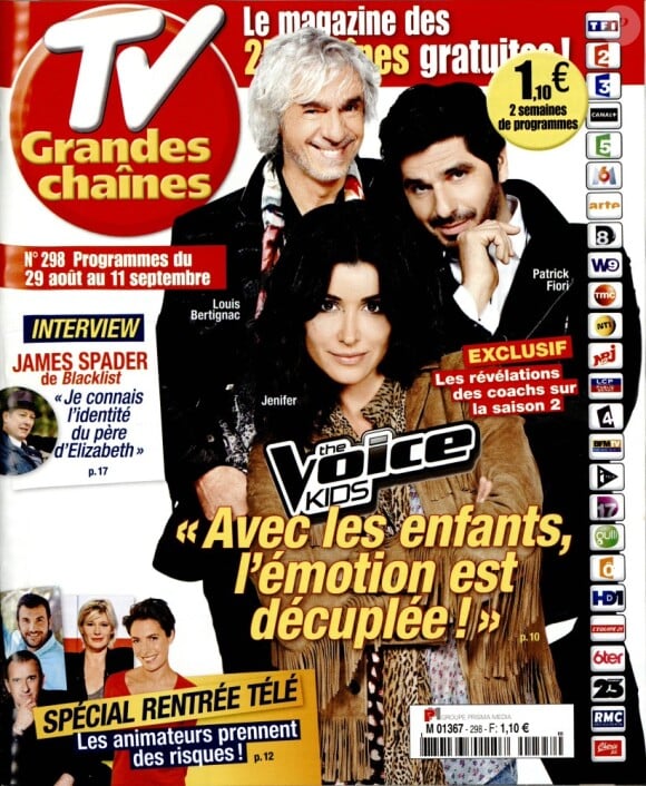 TV Grandes Chaînes - édition du lundi 24 août 2015.