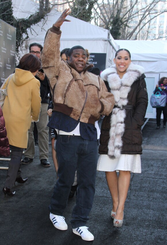 Tracy Morgan - People assistent à la soirée "Badgley Mischka" pendant la fashion week de Mercedes Benz à New York, le 11 février 2014