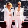 Blac Chyna et Amber Rose, futures stars de télé-réalité, assistent aux BET Awards 2015 à Los Angele. Le 28 juin 2015.