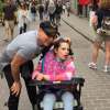Jean-Marc Généreux et sa fille Francesca en vacances. Août 2015.