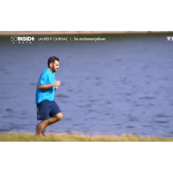 Laurent Ournac s'exprime pour la première fois à la télévision sur sa perte de poids phénoménale. 50 min inside, sur TF1. Le 29 août 2015.