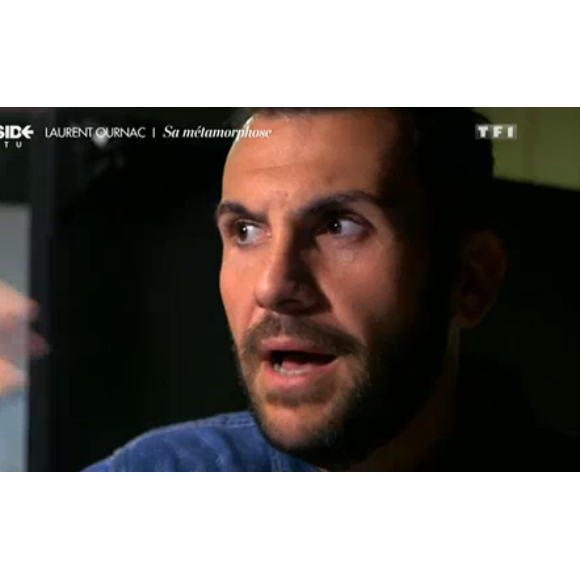 Laurent Ournac s'exprime pour la première fois à la télévision sur sa perte de poids phénoménale. Emission 50 min inside, sur TF1. Le 29 août 2015.
