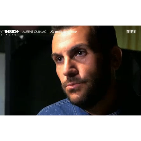 Laurent Ournac s'exprime pour la première fois à la télévision sur sa perte de poids phénoménale. Emission 50 min inside, sur TF1. Le 29 août 2015.