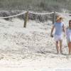 Nico Rosberg et son épouse Vivian à Ibiza, le 13 juin 2015
