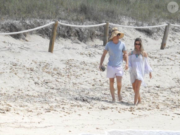 Nico Rosberg et son épouse Vivian à Ibiza, le 13 juin 2015