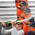  Nico Rosberg apr&egrave;s sa victoire au Grand Prix de Monaco le 24 mai 2015 