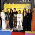 Gigi Hadid, Hailee Steinfeld, Cara Delevingne, Selena Gomez, Taylor Swift,Serayah, Mariska Hargitay, Karlie Kloss - Soirée des MTV Video Music Awards à Los Angeles le 30 août 2015