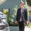 Hayden Christensen se promène dans les rues de Studio City. L'acteur devrait bientôt retourner sur les plateaux de tournage pour le film "Marco Polo". Le 3 mai 2015  P  