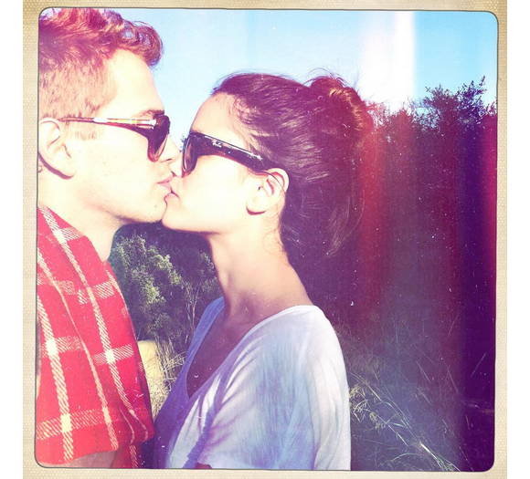 Rachel Bilson a ajouté une photo avec son mari sur son compte Instagram / août 2015