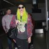 Kesha (Kesha Sebert ) arrive à l'aéroport de Los Angeles le 2 juin 2015.