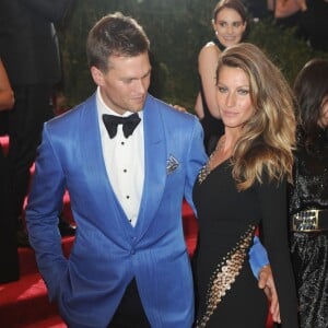 Gisele Bundchen, Tom Brady - Soiree "'Punk: Chaos to Couture' Costume Institute Benefit Met Gala" a New York le 6 mai 2013.