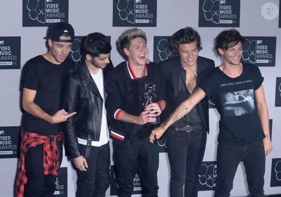 One Direction - Ceremonie des MTV Video Music Awards a New York, le 25 aout 2013.