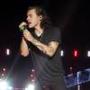 Harry Styles - Le groupe One Direction en concert à Adelaïde en Australie dans le cadre de leur tournée "On The Road Again", le 17 février 2015.
