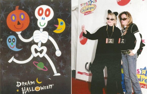 Melissa Rivers a dévoilé cette photo d'elle et sa mère Joan lors d'une fête d'Halloween en 2004