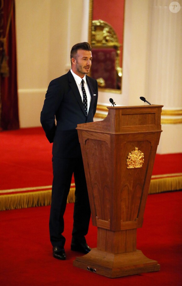 David Beckham - Soirée du Queen's Young Leaders Programme à Londres le 22 juin 2015.