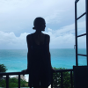 Ronan Keating et sa femme Storm Uechtritz sont en lune de miel sur l'île de Frégate non loin des Seychelles / photo postée sur Instagram.