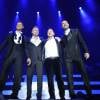 Keith Duffy, Ronan Keating, Mikey Graham, Shane Lynch - Le groupe Boyzone en concert au Wembley Arena a Londres, le 21 decembre 2013. Boyzone in concert at the Wembley Arena, London, on december 21, 2013.21/12/2013 - Londres