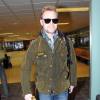 Exclusif - Ronan Keating arrive a l'aeroport de Glasgow. Le 8 fevrier 2013
