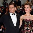Johnny Depp et Amber Heard - Première du film The Danish Girl dans le cadre du 72e festival du film de Venise, en Italie le 5 septembre 2015