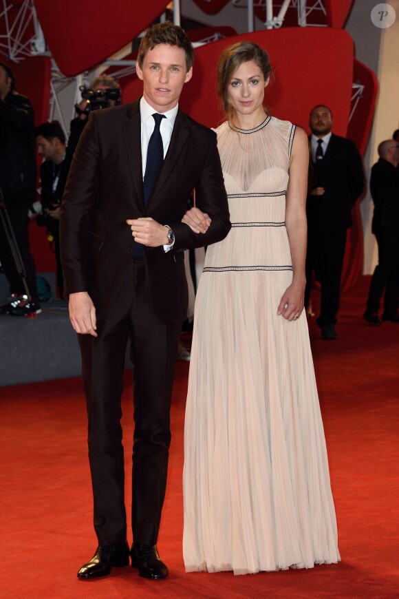 Eddie Redmayne et Hannah Bagshawe - Première du film The Danish Girl dans le cadre du 72e festival du film de Venise, en Italie le 5 septembre 2015