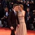 Eddie Redmayne et sa femme Hannah Bagshawe - Tapis rouge du film "The Danish Girl" lors du 72ème festival du film de Venise (la Mostra), le 5 septembre 2015.