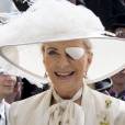  La princesse Michael de Kent, avec un cache-oeil suite à une opération de la cornée, lors du Derby d'Epsom le 6 juin 2015. 