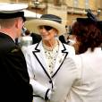 La princesse Michael de Kent lors d'une garden party à Buckingham Palace à Londres le 28 mai 2015