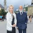 La princesse et le prince Michael de Kent au Festival de Salzbourg (Autriche) le 19 août 2015 