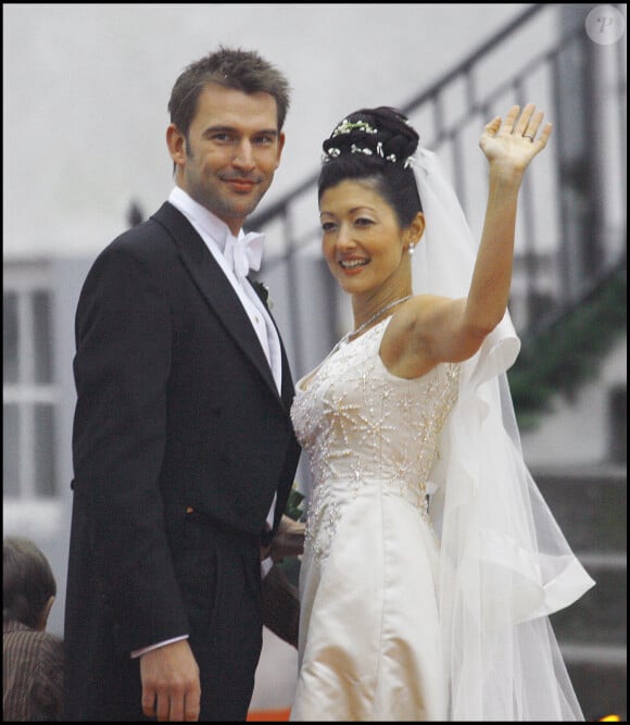 Mariage de la comtesse Alexandra de Frederiksborg, ex-femme du prince Joachim, et Martin Jorgensen le 3 mars 2007 au sud de Copenhague, en présence des princes Nikolai et Felix. La comtesse a annoncé en septembre 2015 leur divorce, après huit ans d'un mariage célébré en mars 2007.