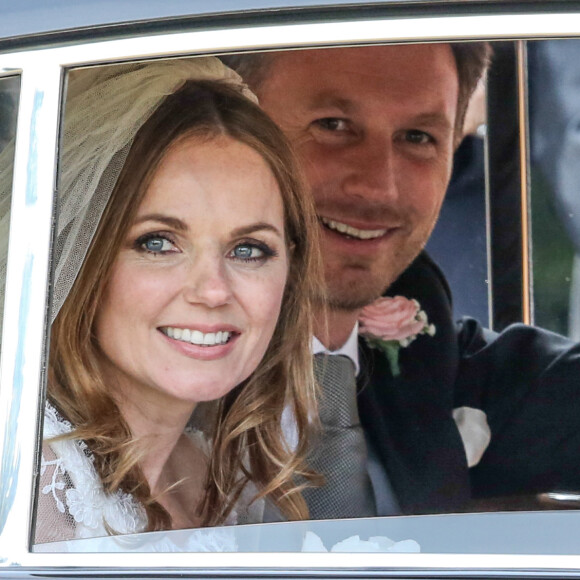 Geri Halliwell et Christian Horner - Mariage de Geri Halliwell et Christian Horner en l'église de Woburn le 15 mai 2015