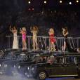 Les Spice Girls en concert pour la cérémonie de clôture des Jeux Olympiques de Londres en 2012