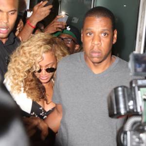 Beyoncé et Jay Z à New York, le 27 juillet 2015.