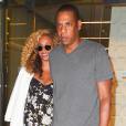 Beyoncé et Jay Z à New York, le 27 juillet 2015.