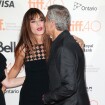 Sandra Bullock et son grand copain George Clooney, Matt Damon très amoureux...