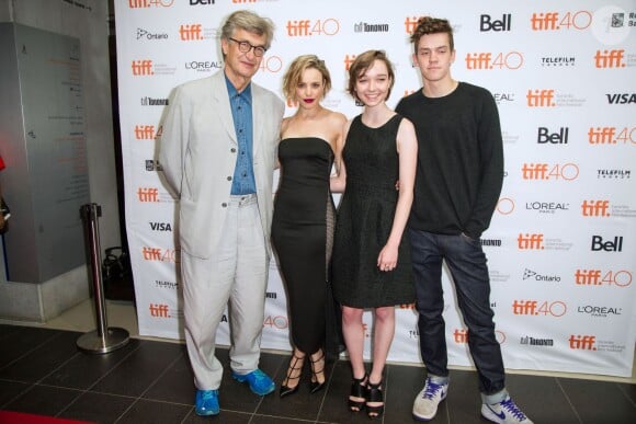 Wim Wenders, Rachel McAdams, Julia Sarah Stone et Robert Naylor - Avant-première du film "Everything Will Be Fine" lors du festival du film de Toronto au Canada le 11 septembre 2015.
