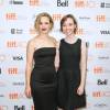 Rachel McAdams et Julia Sarah Stone - Avant-première du film "Everything Will Be Fine" lors du festival du film de Toronto au Canada le 11 septembre 2015.