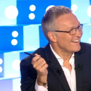 Laurent Ruquier présente On n'est pas couché sur France 2, le samedi 12 septembre 2015.