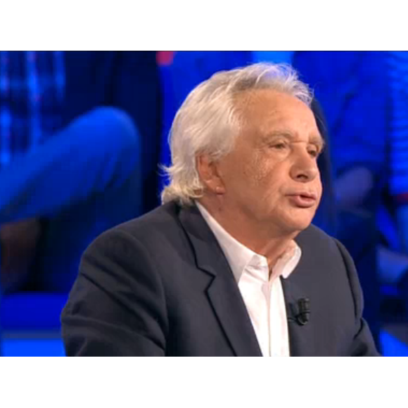 Michel Sardou, invité dans On n'est pas couché sur France 2, le samedi 12 septembre 2015.