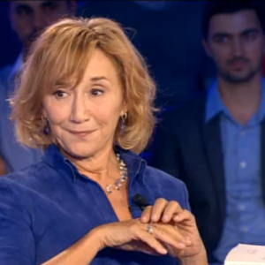 Marie-Anne Chazel, invitée dans On n'est pas couché sur France 2, le samedi 12 septembre 2015.