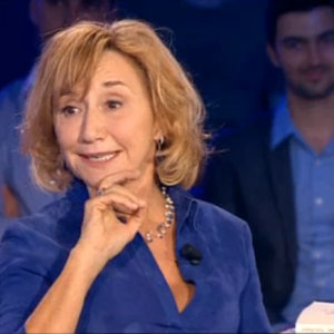 Marie-Anne Chazel, invitée dans On n'est pas couché sur France 2, le samedi 12 septembre 2015.