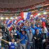 Le huitième des championnats d'Europe entre la France et la Turquie au Stade Pierre Mauroy de Lille le 12 septembre 2015