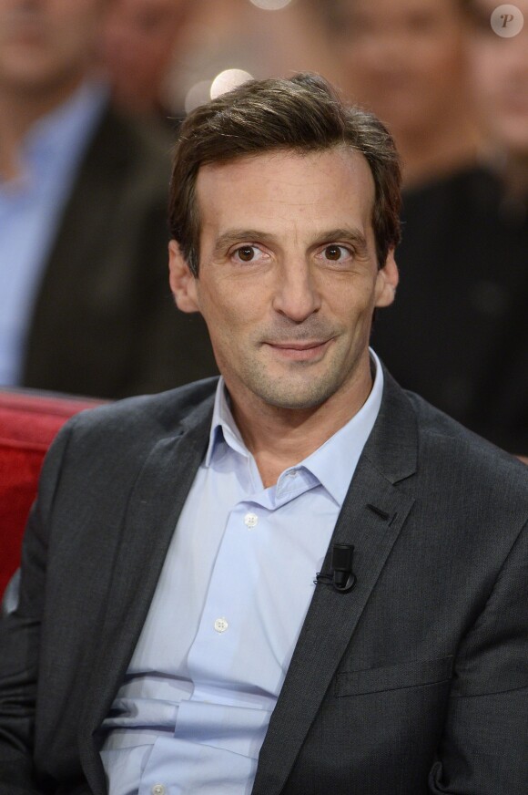 Mathieu Kassovitz - Enregistrement de l'émission "Vivement dimanche" à Paris le 5 novembre 2014. L'émission sera diffusée le 9 novembre.