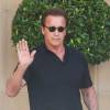 Arnold Schwarzenegger avait invité sa famille, dont Maria Shriver, au Montage Hotel de Beverly Hills, le 30 juillet 2015